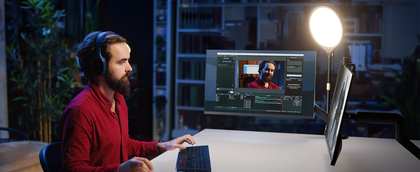 light ring with stand 