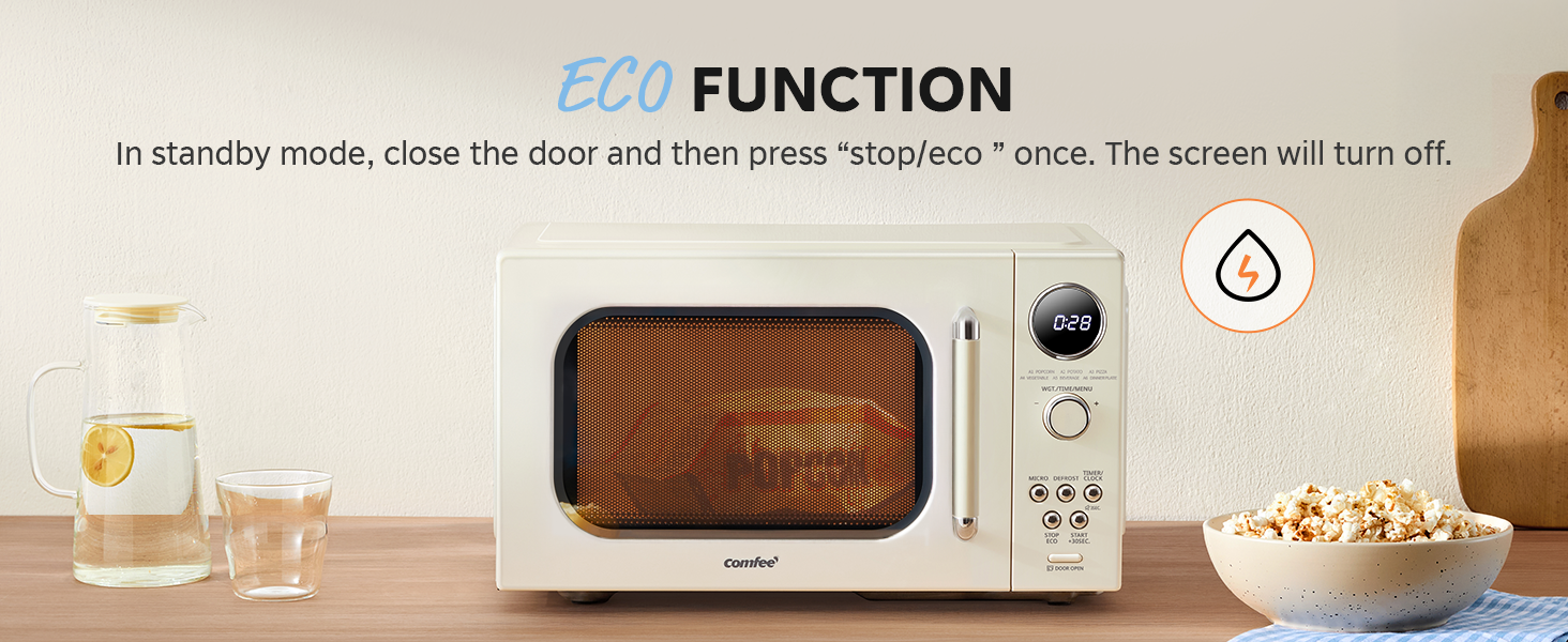 eco function microwave