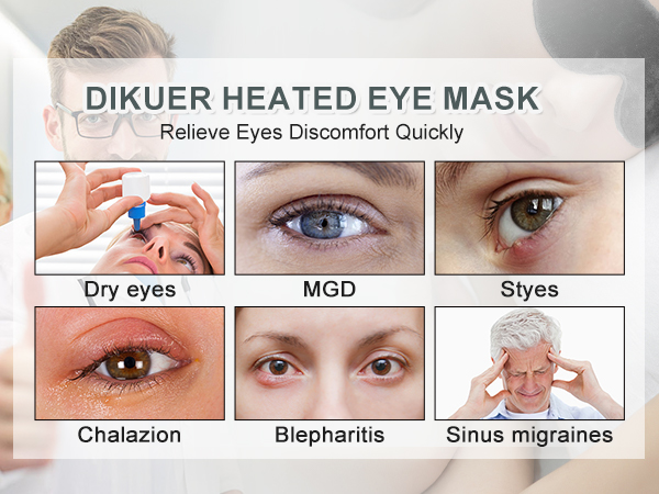 heated eye masks for dry eyes