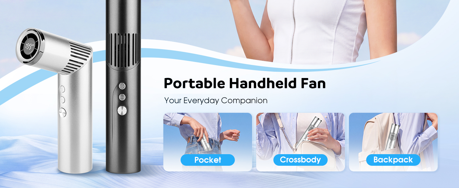 portable fan handheld fan mini fan personal fan rechargeable fan usb fan travel fan small fan