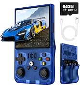 R36MAX Retro Handheld Game Console, Retro Gaming Console with 64G Built-in 18000+ Classic Games, ...