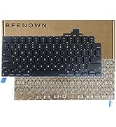 Bfenown Replacement US Keyboard for MacBook Air M2 M3 M4 Retina 13.6 inch A2681 A3113 A3240, M2 M...