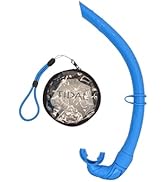 Pro Shot Tidal Roll-up Snorkel for Freediving, Scuba Diving, and Snorkeling