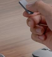 ORICO USB 3.0 Hub, USB Hub Clamp, Aluminum 4-Port USB Splitter with Extra Power Supply Port and 4...