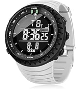 PALADA Men's Digital Sports Watch Waterproof Tactical Watch with LED Backlight Watch for Men
