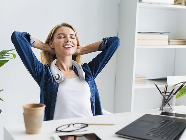 neck fan for working