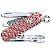 Victorinox Classic SD Precious Alox Swiss Army Knife, Compact 5 Function Swiss Made Pocket Knife ...