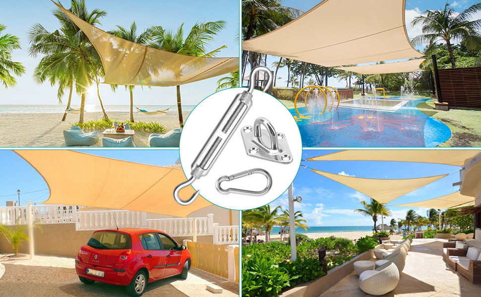 sunshade canopy hardware kit,patio sunshade hardware,sunshade connector,rain shades for porch