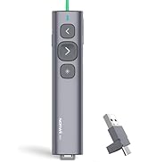 Norwii N95 Presentation Clicker with USB-A&amp;C Receiver, PowerPoint Clicker for Presentation Remote...