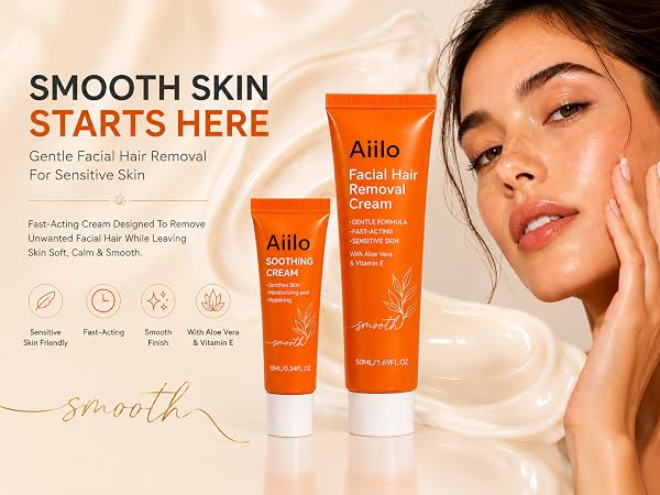 Facial Hair Removal Cream