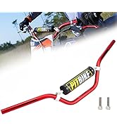 WEIYINGSI Universal 7/8 Inch 22mm Dirt Bike Handlebars, Upgraded Pit Bike Handlebar with Foam Pad...