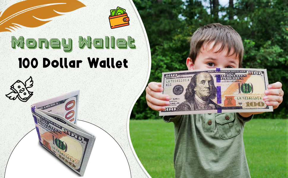100 Dollar Bill Wallets