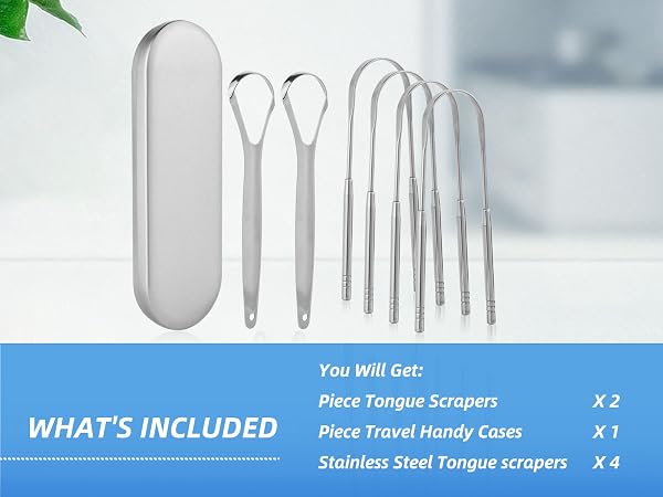 Aussumy 6 Pack Tongue Cleaners