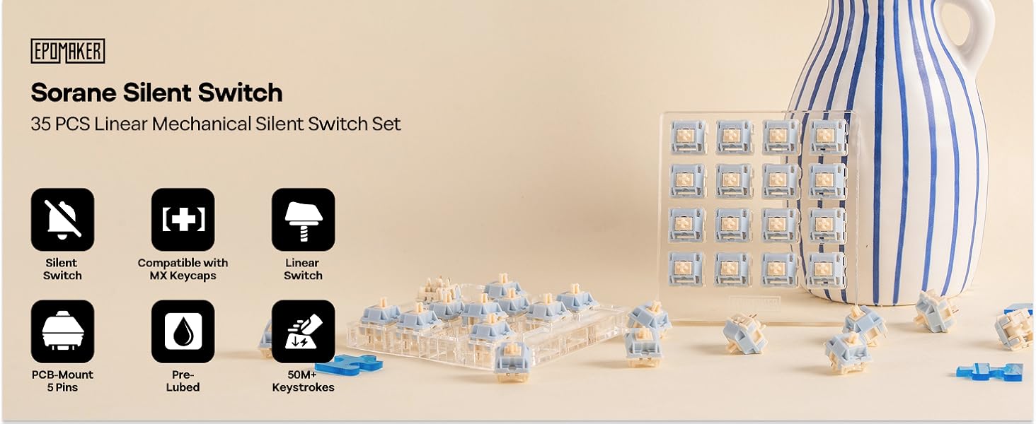 EPOMAKER Sorane Silent Linear Mechanical Switch