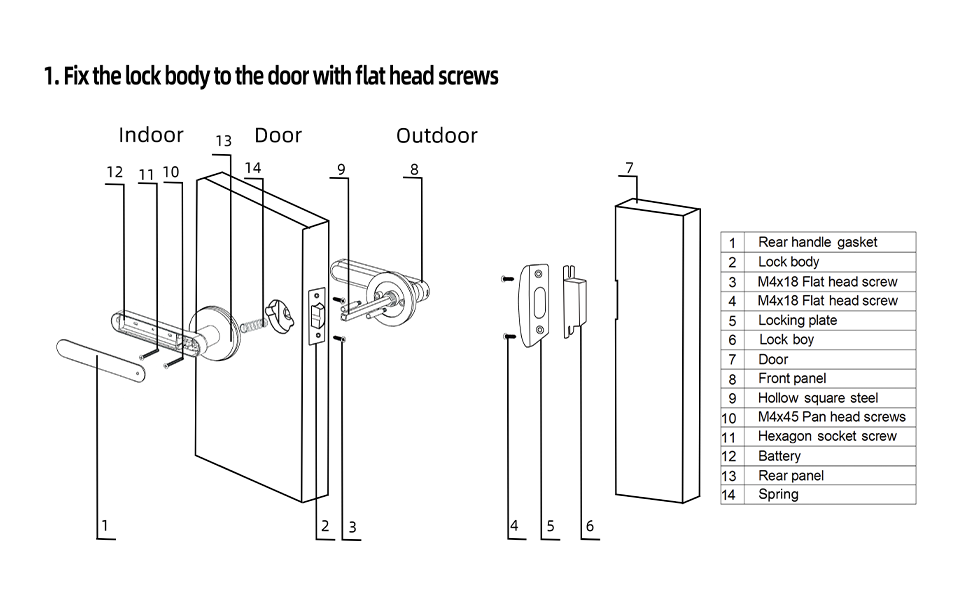 Fingerprint Door Lock