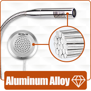 window microphone and speaker