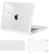 MOSISO Compatible with MacBook Pro 14 inch Case 2024-2021 Release M3 A2918 A2992 M2 A2779 M1 A244...
