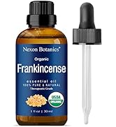 Organic Frankincense Essential Oil 30 ml - Boswellia Serrata - Natural, Pure Frankincense Oil for...