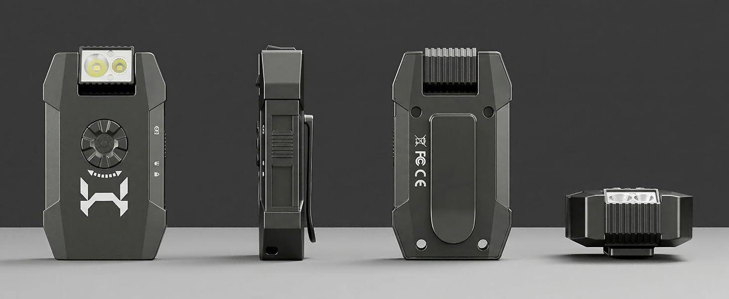 beogan G5A Rechargeable EDC Flashlight