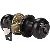 1 Pack Probrico Interior Bathroom Privacy Keyless Doorknobs Door Lock Lockset in Oil Rubbed Bronze