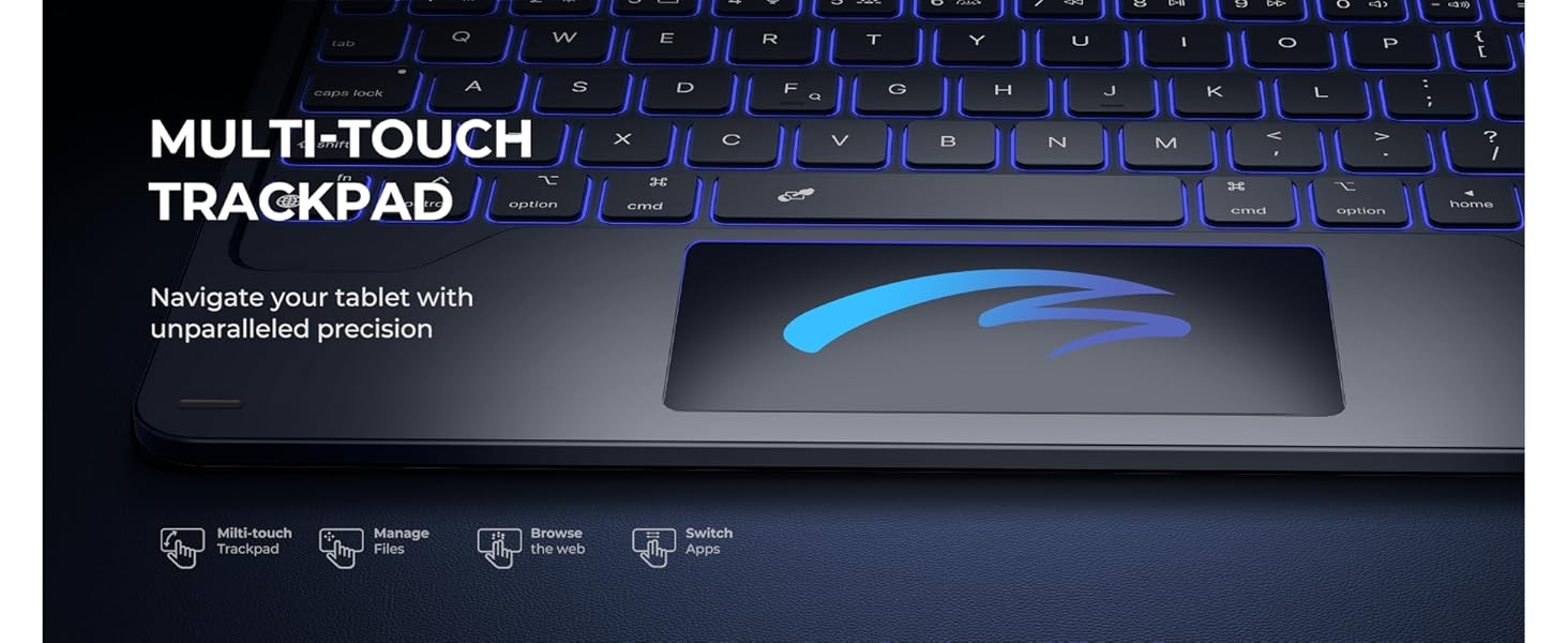 keyboard case for iPad 9th/8th/7th