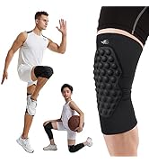 HiRui Knee Pads for Kids Youth Adult, Basketball Knee Brace Knee Sleeves, Collision Avoidance Kne...
