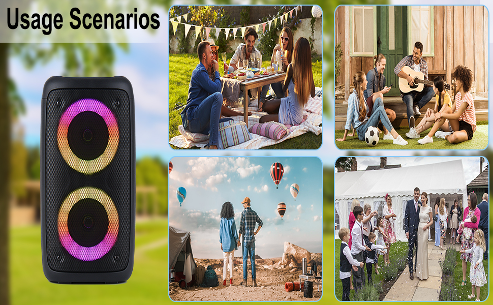 Bluetooth wireless speakers