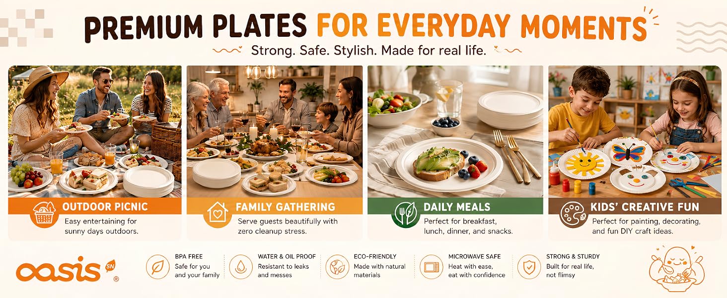 PREMIUM PLATES FOR EVERYDAY MOMENTS
