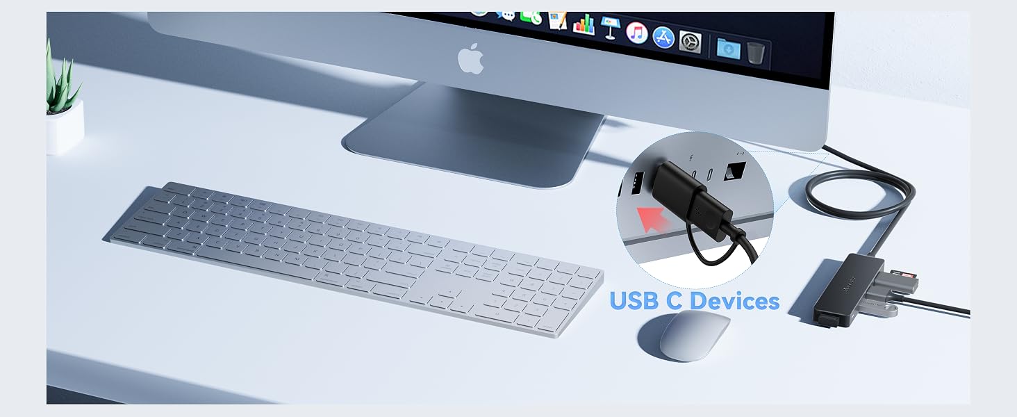 4 port usb C hub
