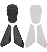 Motorcycle Fuel Sticker, Fydun Gas Knee Pads Black Fuel Sticker Protector Decals for CMX1100 REBE...