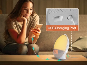 sunrise alarm clock wake up light