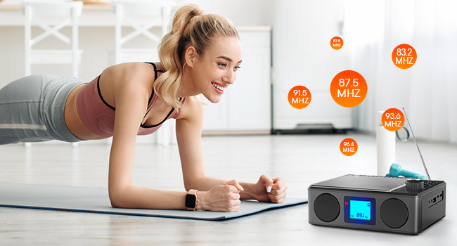 portable cd radio player