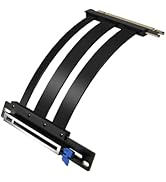 XRIKUI PCIe 5.0 Riser Cable GPU Gen 5 PCI-E 16X Extension Cable Compatible with RTX4090/5090/RX79...