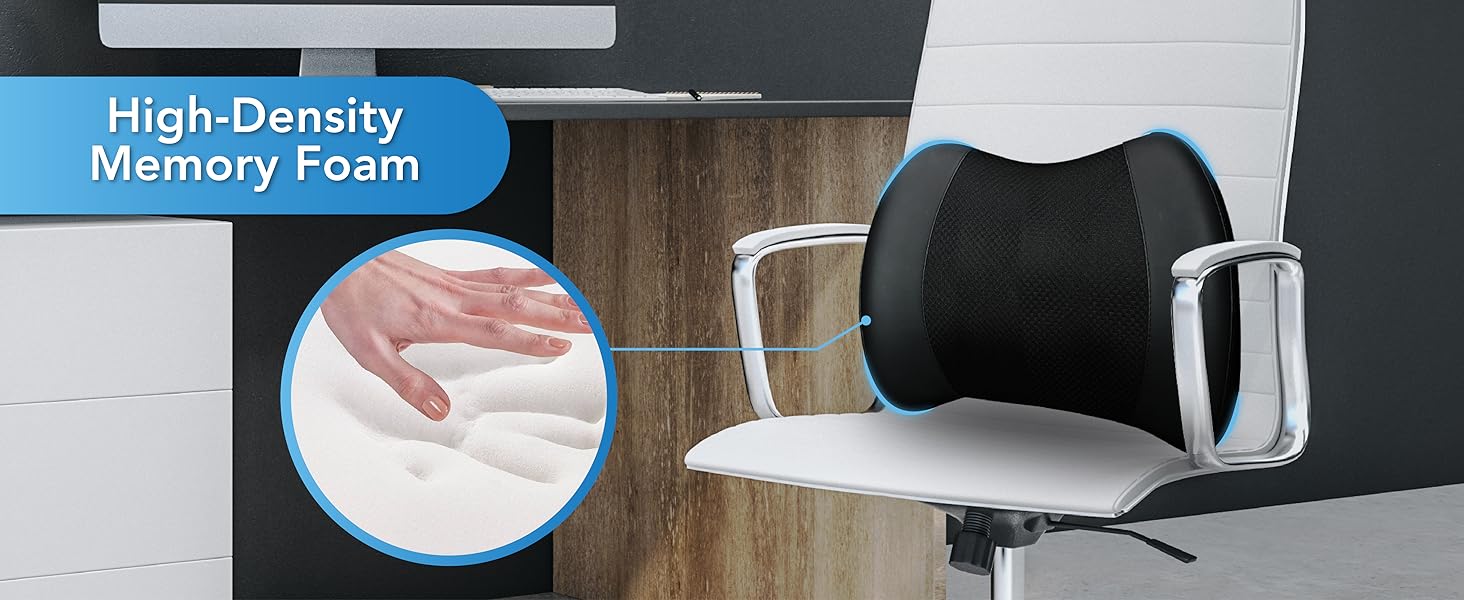 Car back support ensures ultimate comfort for the driver during long-time driving 