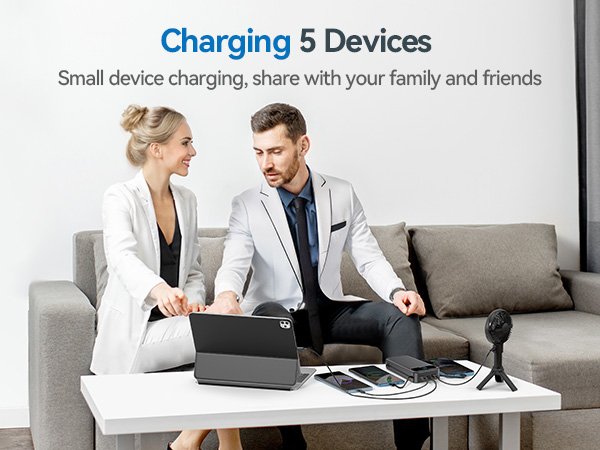 Charging 5 Devices