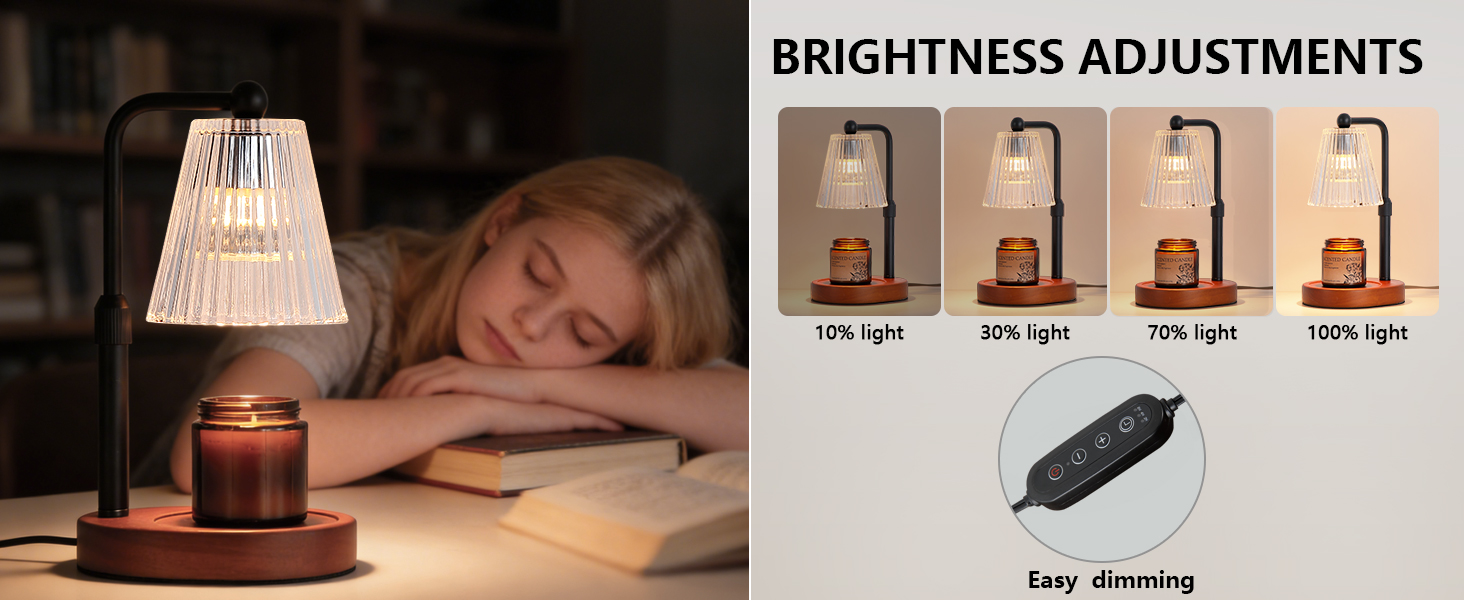 Dimmable candle lamp