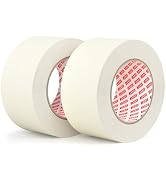 SWRT Masking Tape 2 Inch Wide × 55Yds– 2 Rolls (110 Yards Total), General Purpose Painter’s Tape ...