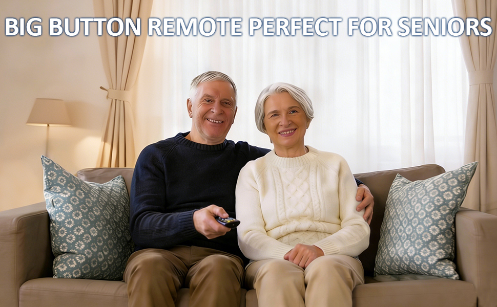 big button remote