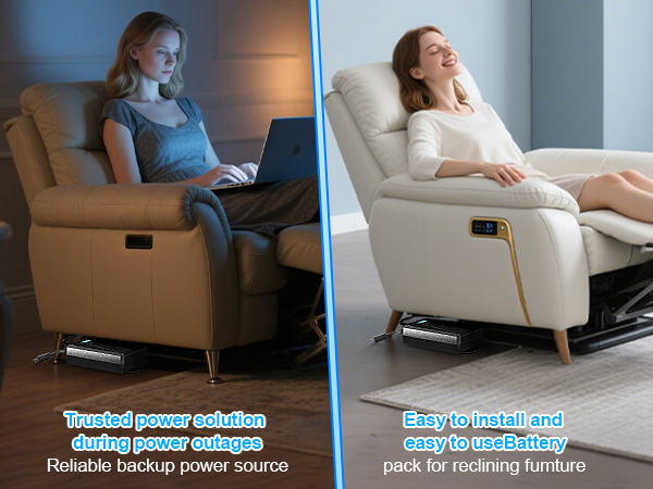 recliner battery pack