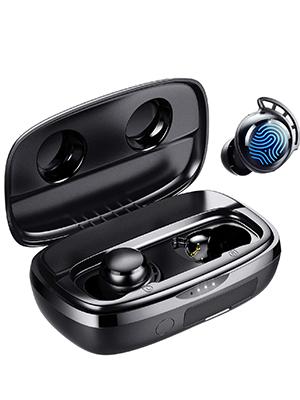 earphones with microphone touch earbuds wireless earbuds usb c charging wireless earbuds 