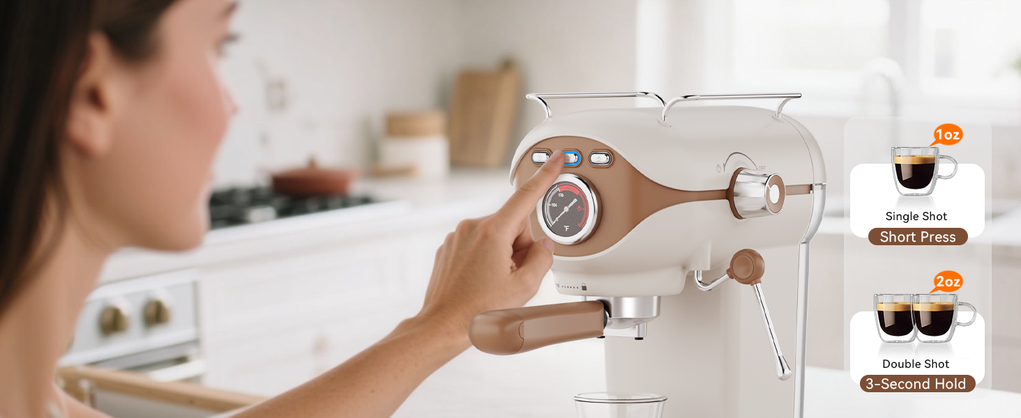 white coffeemaker