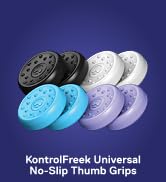 KontrolFreek No-Slip Thumb Grips | Universal Edition for Nintendo Switch Pro, Switch 2, PlayStati...