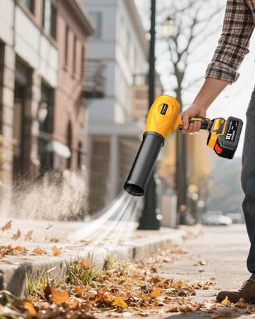 mini cordless leaf blower