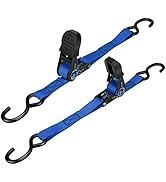 PAULINN Boat Trailer Transom Tie Down Straps 2400 LBS, Heavy Duty 1 Inch x 4 FT Adjustable Tie Do...