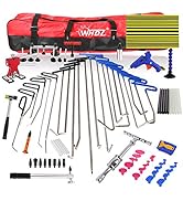 Paintless dent repair Rods Kit Car Dent Remover Kit WHDZ 85pcsPain Tool Dent Lifter Paintless Den...