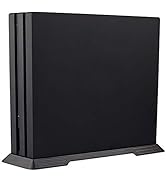 eXtremeRate Black Vertical Stand for PS4 Pro Console, Steady Base Mount Holder for PS4 Pro Consol...