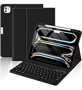 FUWANG Keyboard Case for iPad Pro 13 Inch (M4) 2024, Magnetic Detachable for iPad Pro 13 inch Cas...