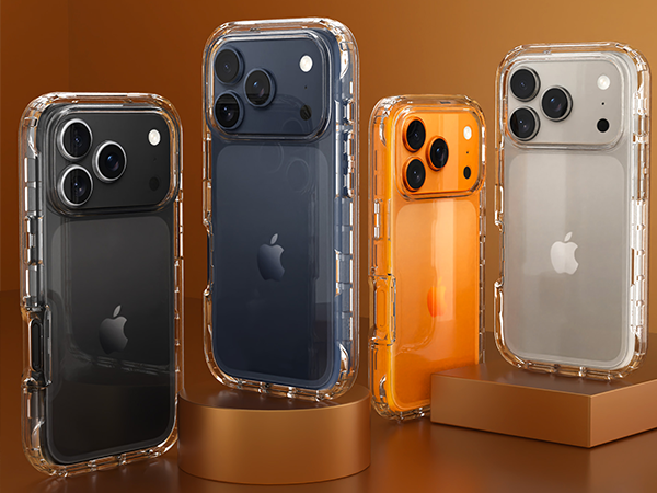 IDweel for iPhone 17 Pro Max Case with Build in Screen Protector