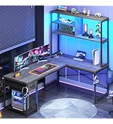 SEDETA L Shaped Gaming Desk, 51.2