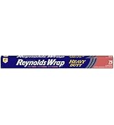Reynolds Wrap Heavy Duty Aluminum Foil, 18 Inch Width, 75 Square Feet